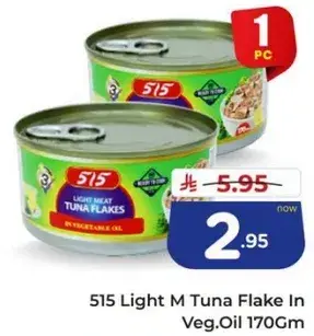 515 Light M Tuna Flake In Veg.Oil 170Gm
