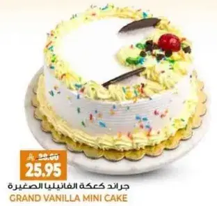 Grand Vanilla Mini Cake