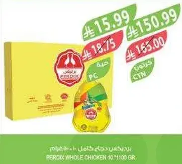 برديكس دجاج كامل 10*1100 جرام