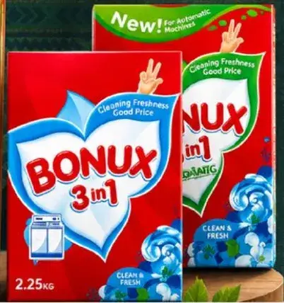 مسحوق غسيل بونكس 3 في 1، 2.25 كجم.