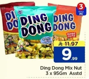 Ding Dong Mix Nut 3 x 95Gm