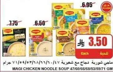 Magi Chicken Noodle Soup 17/60/66/68/53/59/71 GM
