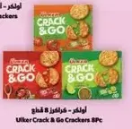 Ulker Crack & Go Crackers 8Pc
