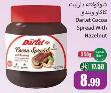 Darlet Cocoa Spread With Hazelnut