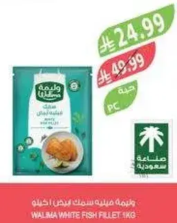 سمك ويلما ابيض 1 كيلو