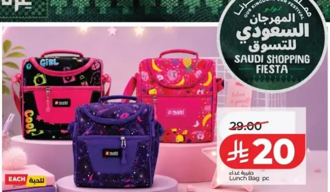 حقيبه غداء متنوعه