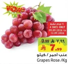 عنب احمر / كيلو