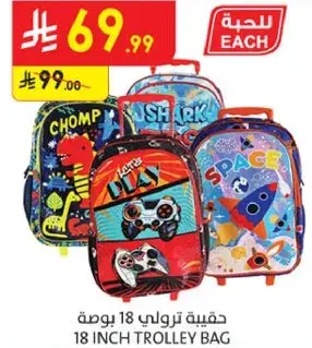 حقيبه ترولي 18 بوصه