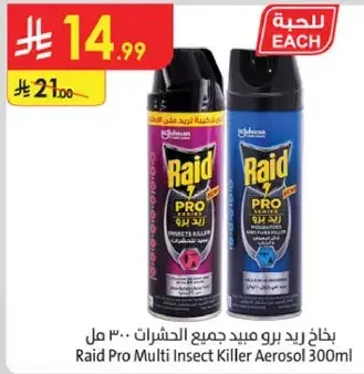 Raid Pro Multi Insect Killer Aerosol 300ml