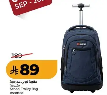 School Trolley Bag Assorted