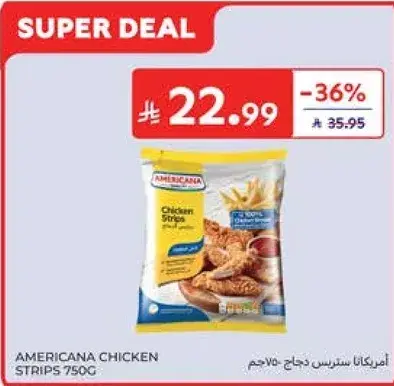 Americana Chicken Strips 750G