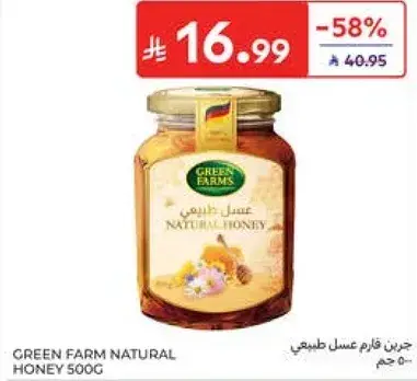Green Farm Natural Honey 500g