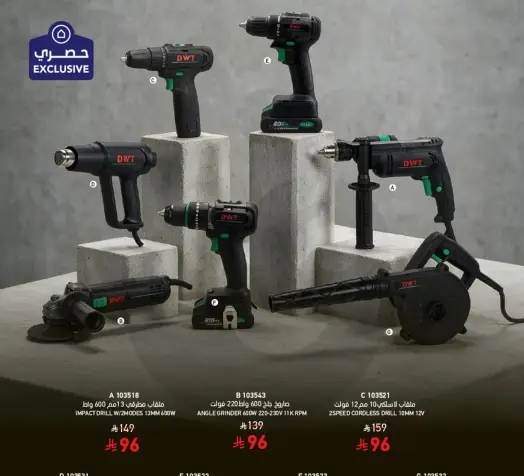 مجموعه ادوات DWT