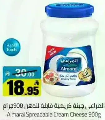 المراعي جبنه كريميه قابله للدهن 900 جرام