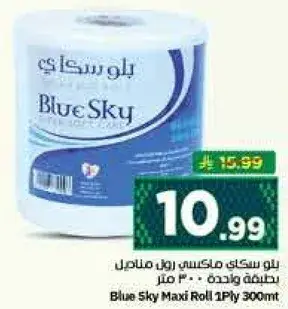 Blue Sky Maxi Roll 1Ply 300mt.