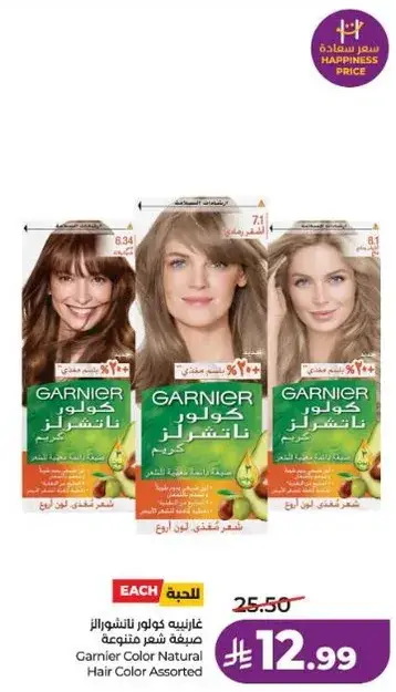 Garnier Color Natural Hair Color Assorted