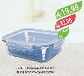 حافظه طعام زجاجيه 226 مل.