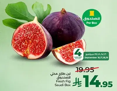 تين طازج محلي للصندوق