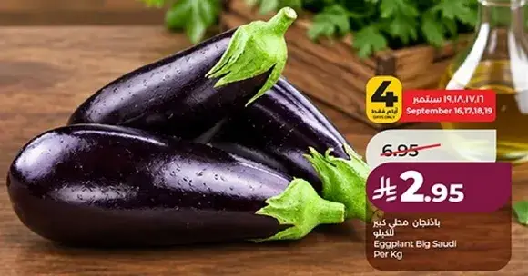 باذنجان مطر كبير