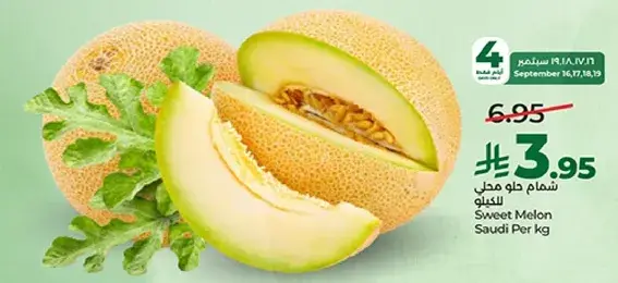 Sweet Melon Saudi Per kg