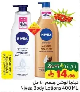 Nivea Body Lotions 400 ML