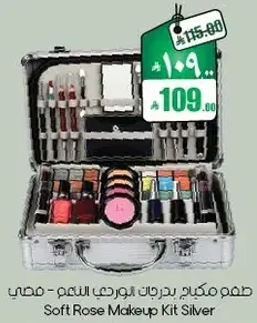 Soft Rose Makeup Kit Silver