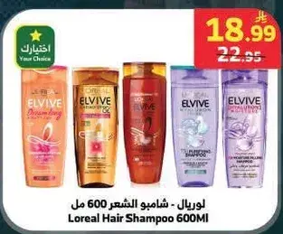 Loreal Hair Shampoo 600ml