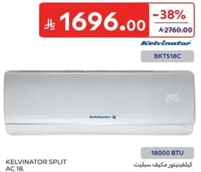 KELVINATOR SPLIT AC, 18000 BTU