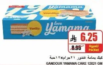 Gandour Yamama Cake 12x21 gm