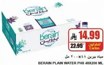 Berain Plain Water 48x200ml