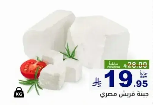 Egyptian fresh cheese.