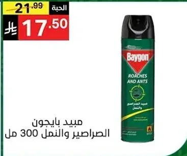Baygon Roach and Ant Spray 300 ml