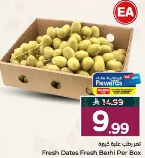 Fresh Dates Fresh Berhi Per Box