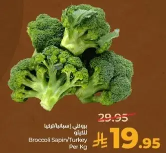 Broccoli Sapin/Turkey, Per Kg
