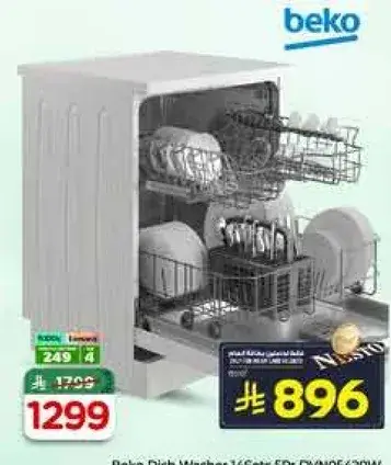 Beko Dish Washer 16 Sets 5D, DW906/530M