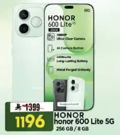HONOR 600 Lite 5G, 256 GB / 8 GB