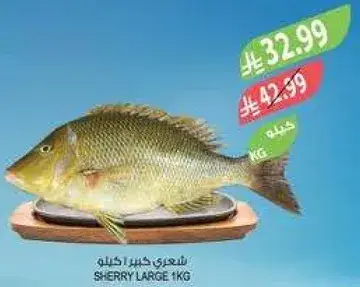 Sherry large fish, 1 kg.