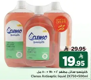 Clenso Antiseptic liquid 2X750ml