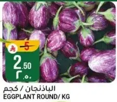 Eggplant Round per KG
