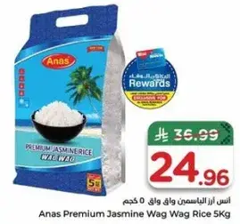 Anas Premium Jasmine Wag Wag Rice 5kg