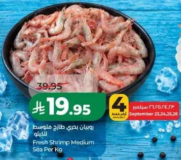 Fresh Shrimp Medium Per Kg