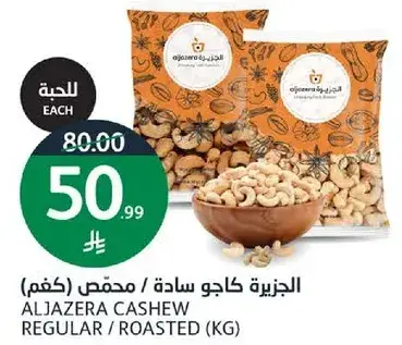 ALJAZERA CASHEW REGULAR / ROASTED (KG)