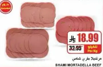Shami Mortadella Beef.