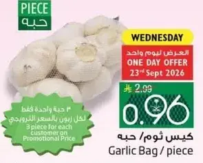Garlic Bag / piece