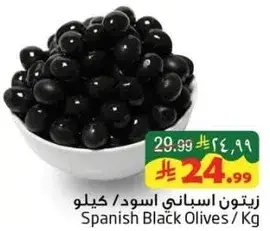 Spanish Black Olives/ Kg